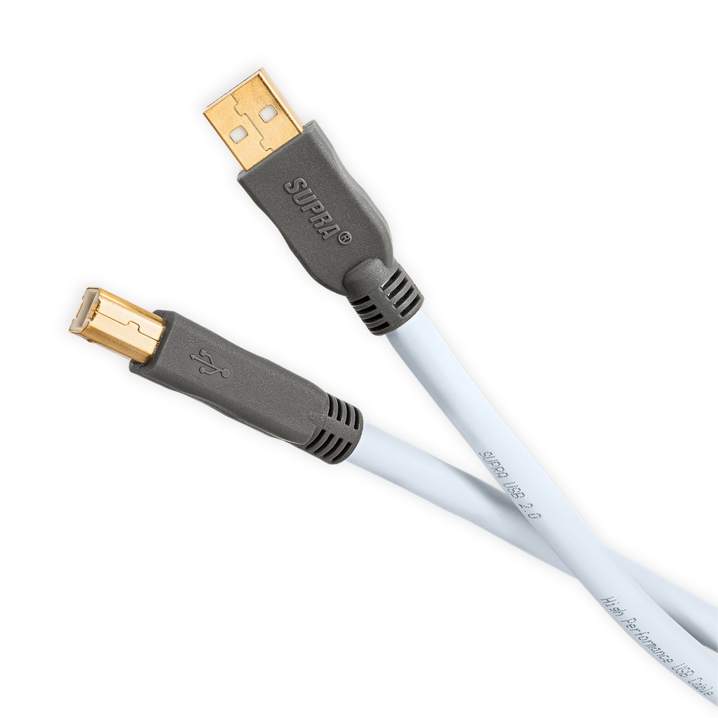 Vervolgen Haast je Minister Supra USB 2.0 High-speed type A- > B digitale USB kabel | Audiofrenzy