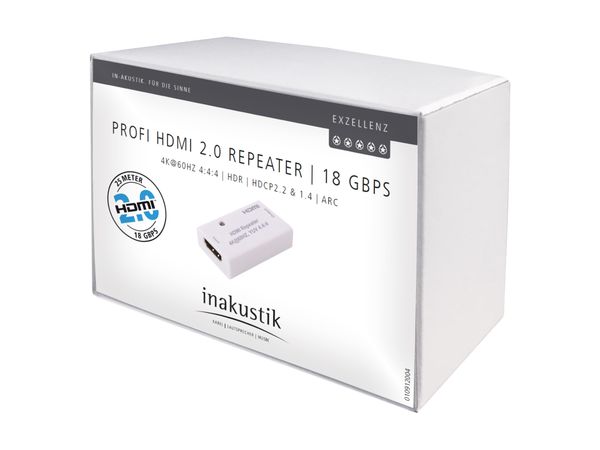 In-akustik Excellence HDMI repeater 18 Gbs