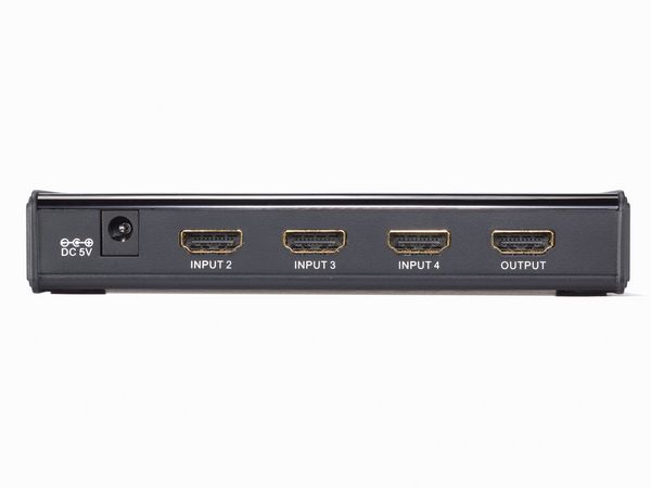 In-akustik Premium HDMI switch 4&gt;1 –  UHD 10 Gbps/PIP