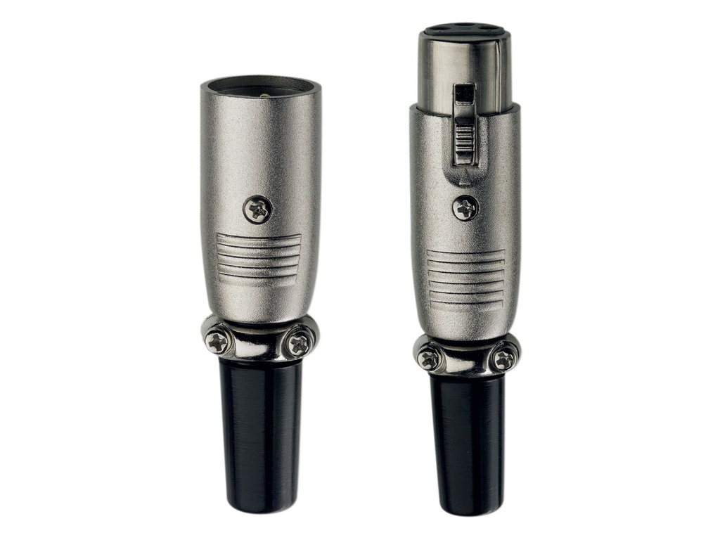 In-akustik Premium XLR plug voor kabel tot Ø 8mm - female