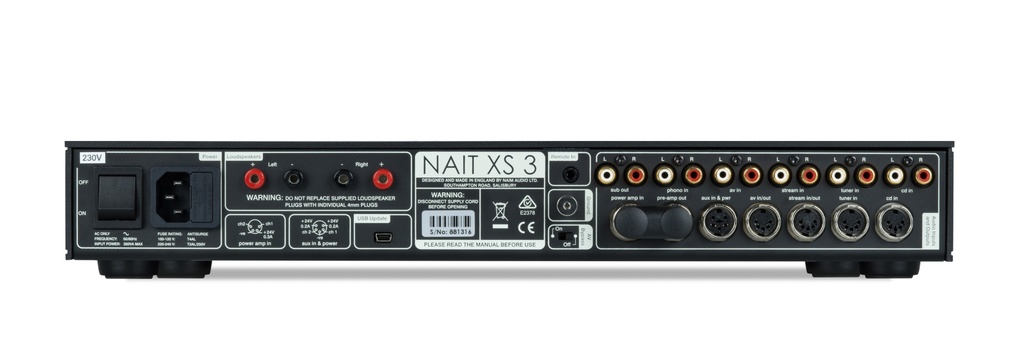 Naim Nait XS 3 Geïntegreerde versterker