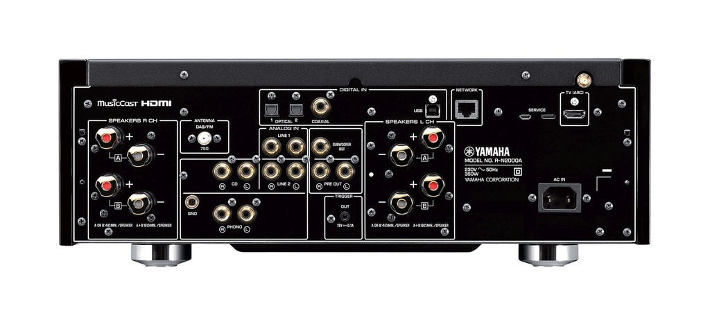 Yamaha R-N2000A DAC, Streamer en Receiver