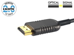 In-akustik Excellence HDMI-optische kabel-HDMI , 4K/24Gbps