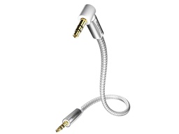 In-akustik Premium 3,5mm Jack <> 3,5mm Jack 90° MP3 kabel