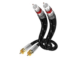 In-akustik Excellence - 2x RCA <> 2x RCA - Stereo audiokabel
