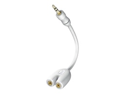 In-akustik Star MP3 Y-adapter 10 cm adapter kabel