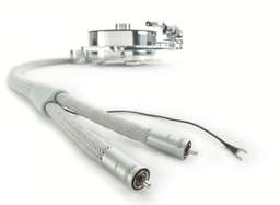 In-akustik Reference PHONO 2405 AIR Pure Silver SME haaks (90) &lt;&gt; 2x RCA +aarde phono kabel
