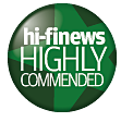 HiFi news Highly Recommended 2020