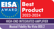 EISA Award 2023-2024 Musical Fidelity Nu-Vista 800.2